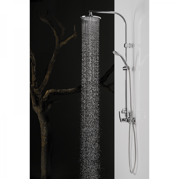 10465500 BASIC Смеситель для душа с колонкой Хром GRB MIXERS  - Вид №2