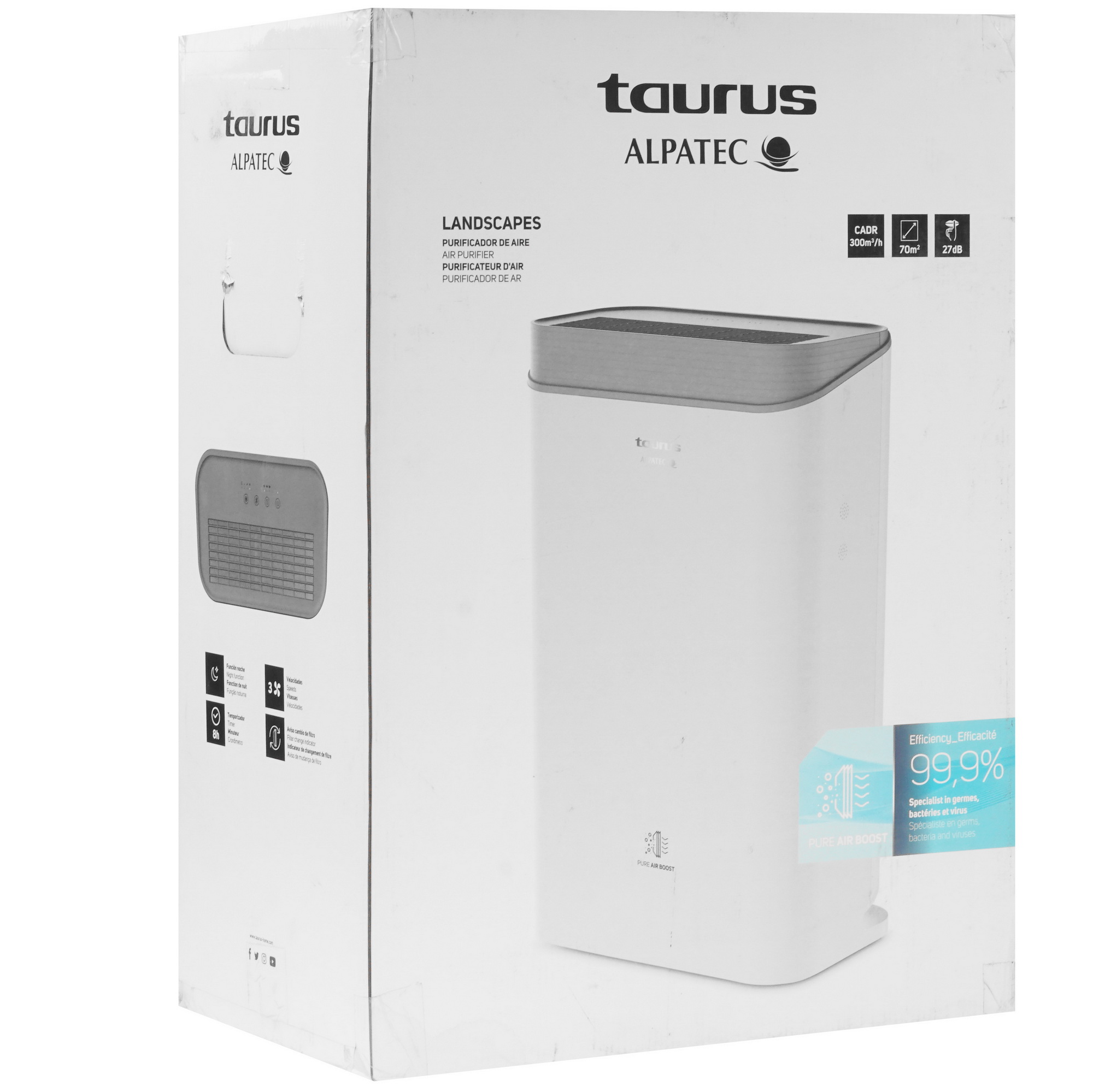 9918759 Очиститель воздуха Taurus Landscapes белый STDN-0115104 - Вид №6