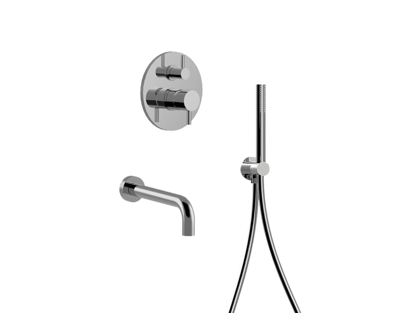 Встраиваемый смеситель для ванны с ручным душем Rubinetteria Giulini My Future Deluxe ARCH-00049131