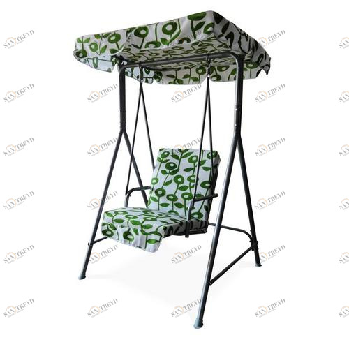 Качели садовые одноместные "Фиона-2" Green-white AFINA  130433 Зеленый 