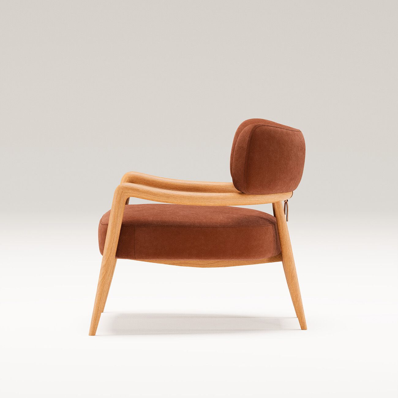 Кожаное кресло с подлокотниками Wewood BOTERO ARCH-00023747 - Вид №6