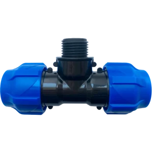 Тройник комбинированный ПНД Valfex 63x1 1/4"x63 мм НР 85457848 STLM-2145280