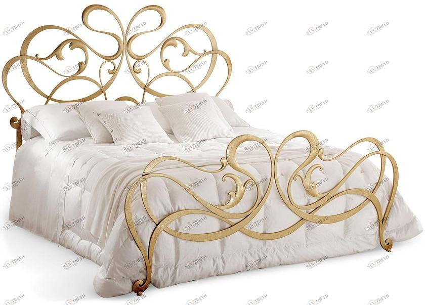 Cantori Двуспальная кровать из кованого железа sun-id-1417322