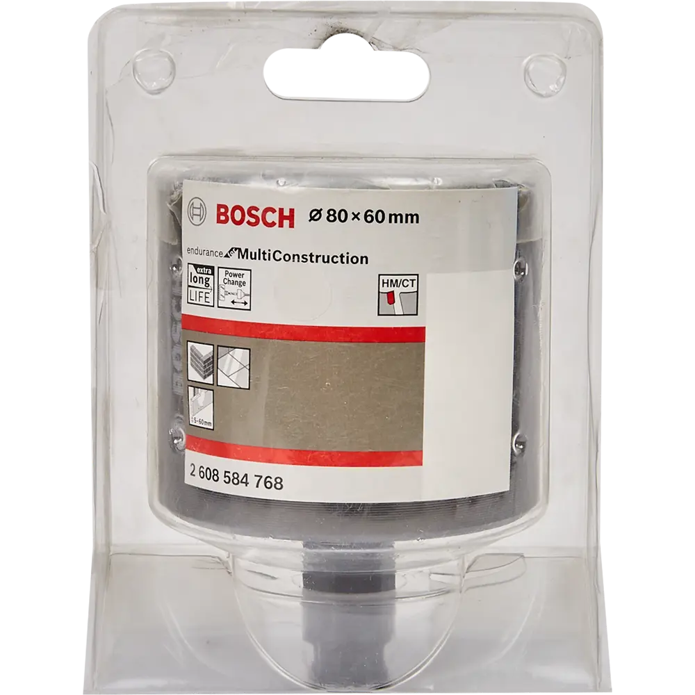 Коронка универсальная карбидная Bosch 2608584768 80 мм 82857499 STLM-2076188 BOSCH PROFESSIONAL  - Вид №3