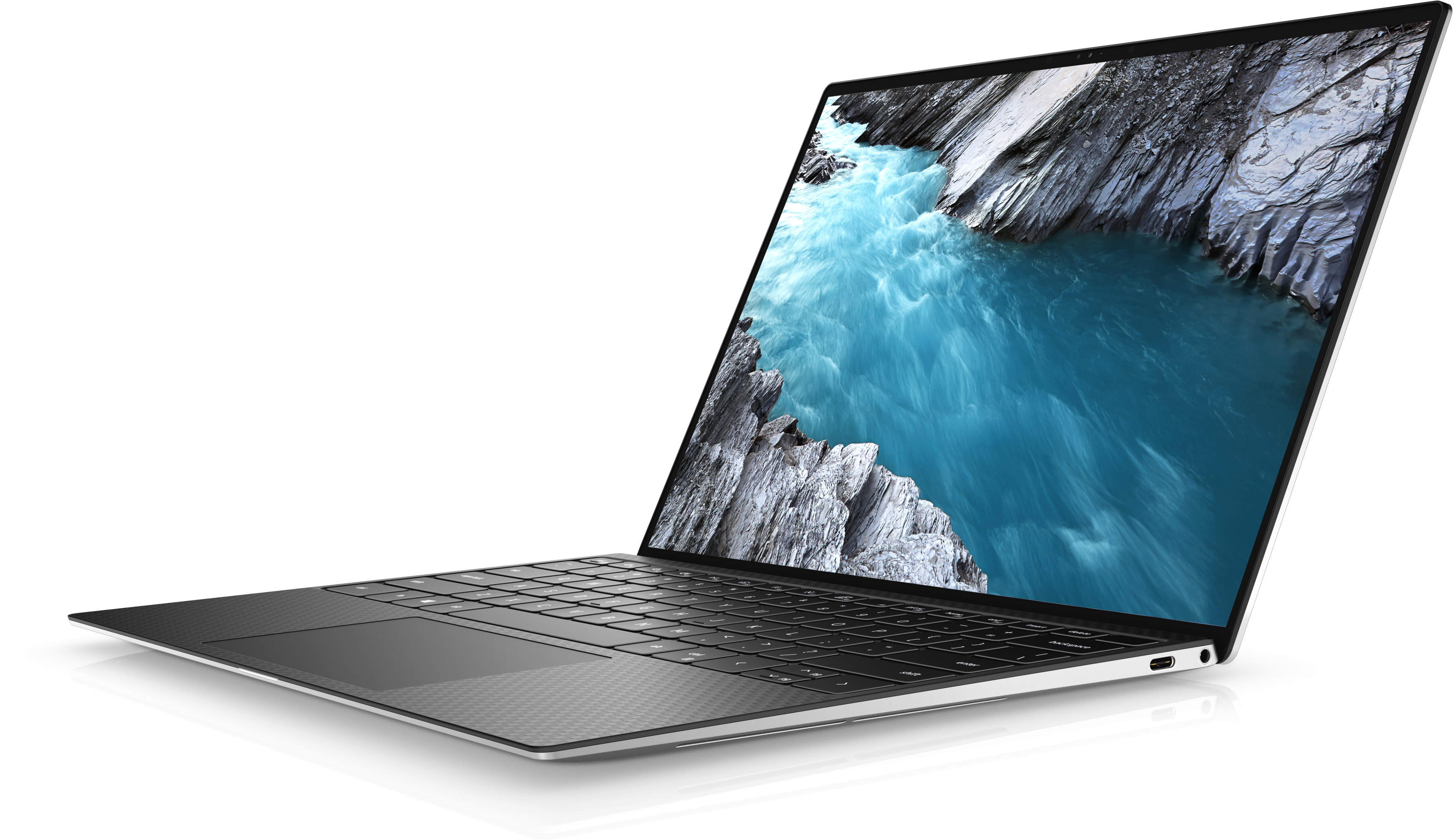 9310-0099 xps 13 9310 13.4"(1920x1200 500-nit) touch/intel core i7 1185g7(3ghz)/16gb/ssd 512gb/intel iris xe graphics/52whr/silver/win10pro/2y nbd/fpr Dell Santreyd  - Вид №2