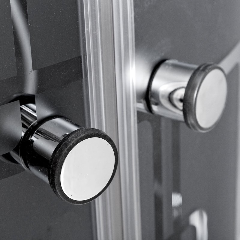 ЕМ1511 Rс электрикой (эл.) Душевая кабина DETO Серия EM BМ4510 с гидромассажем BLACK - Вид №11