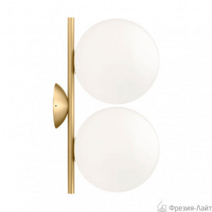 Flos IC F3157059 IC C/W1 DOUBLE OTT светильник настенно-потолочный