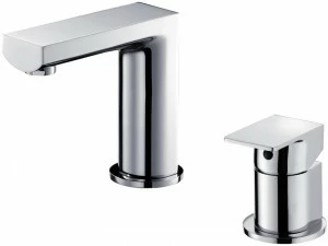 JUSTIME Смеситель для умывальника с одной ручкой на 2 отверстия Arch 6790-x0-80cp