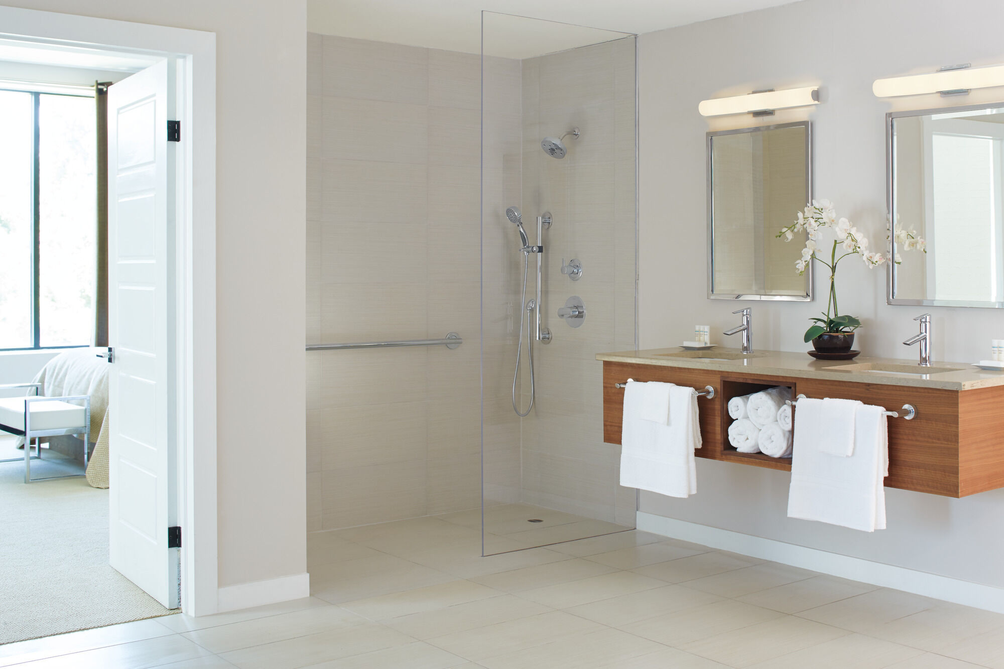 41836-BL 36-дюймовый современный декоративный поручень ADA Delta Faucet Delta Матовый черный - Вид №2