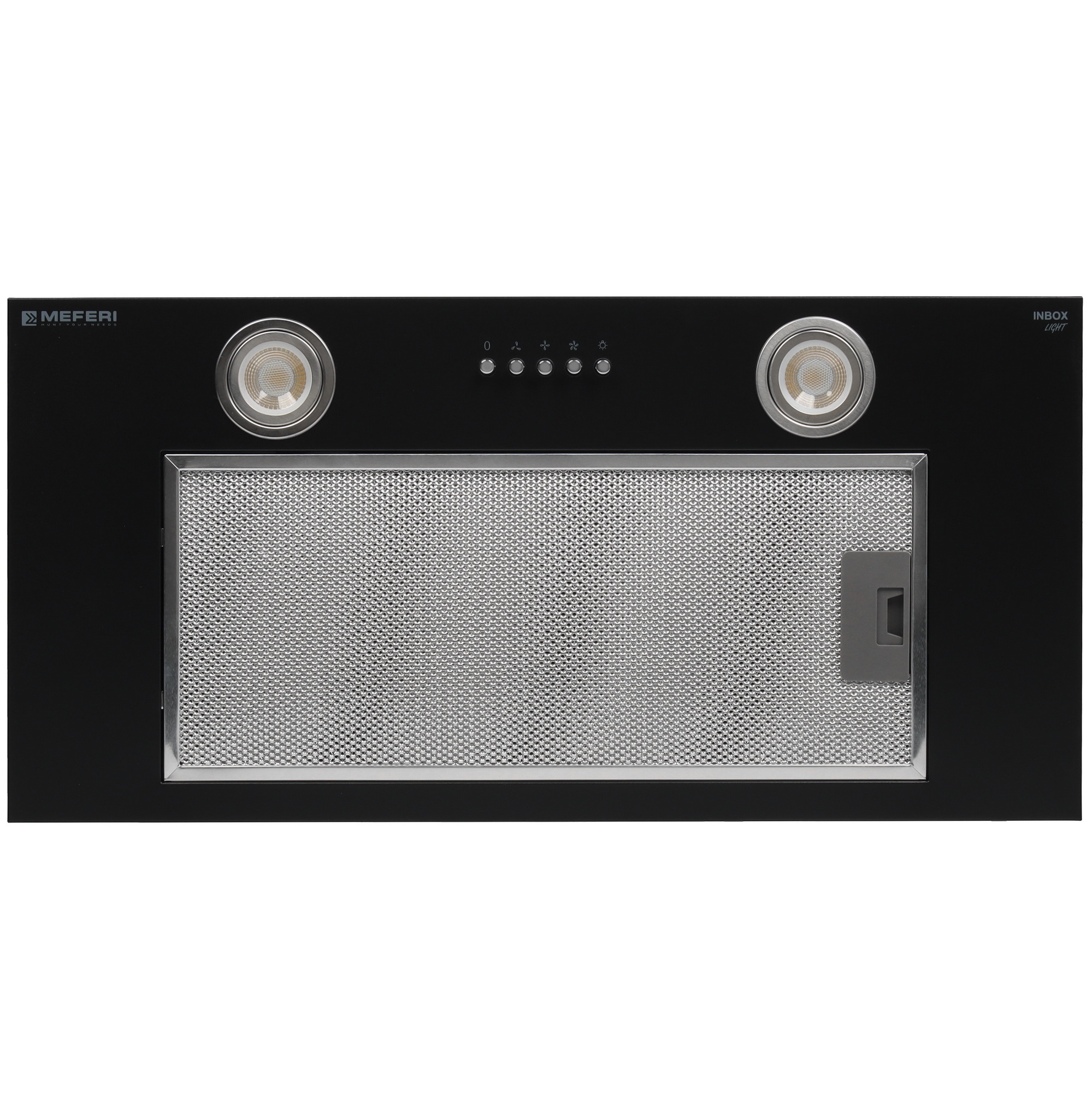 9168675 Вытяжка полновстраиваемая Meferi INBOX60BK LIGHT черный STDN-0000270 - Вид №5