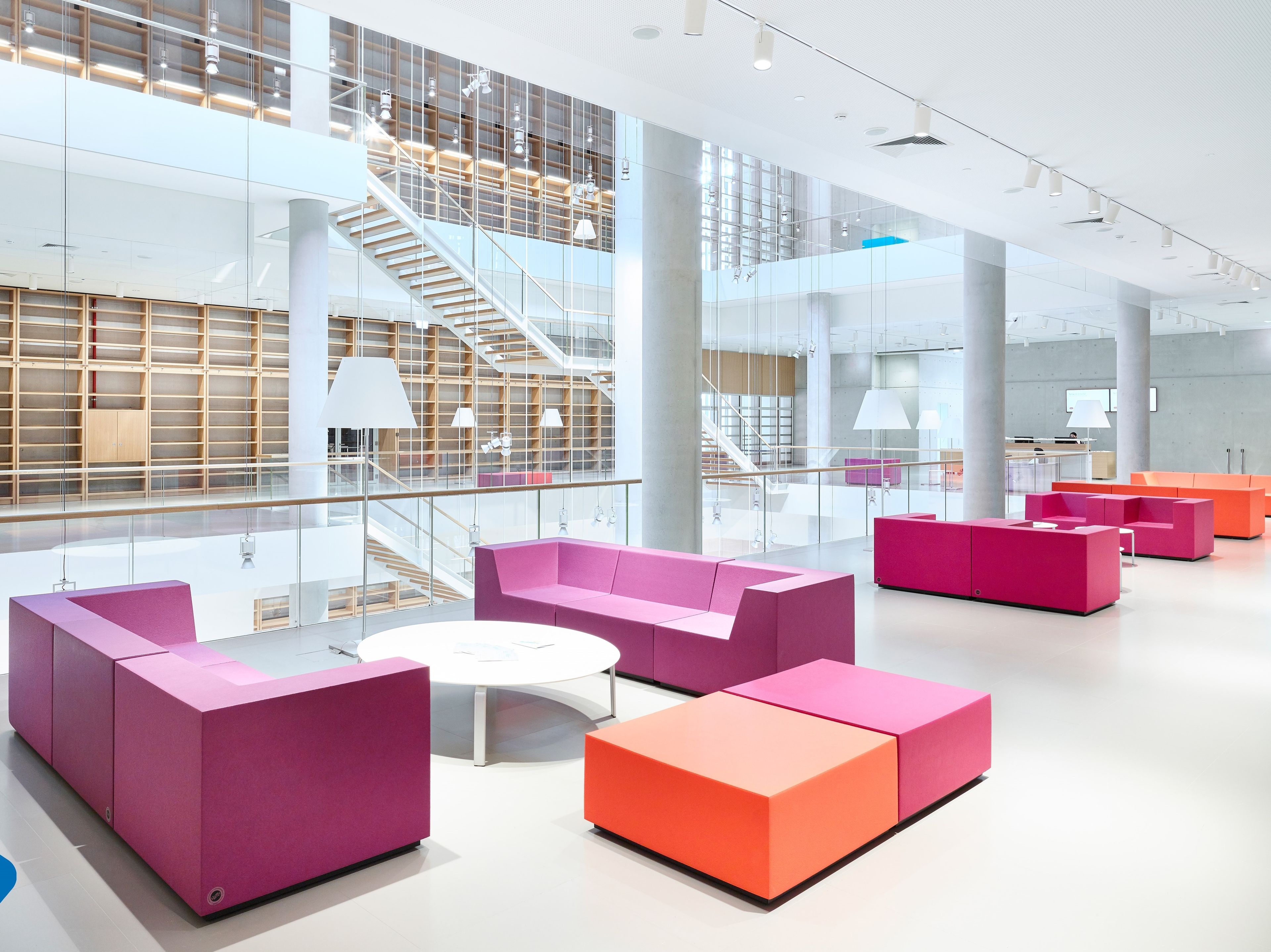 Модульный диван для контракта из пены QM Quinze & Milan Rpbw ARCH-00090123 - Вид №13