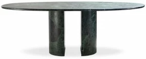 Cappellini Овальный мраморный стол  Dol1