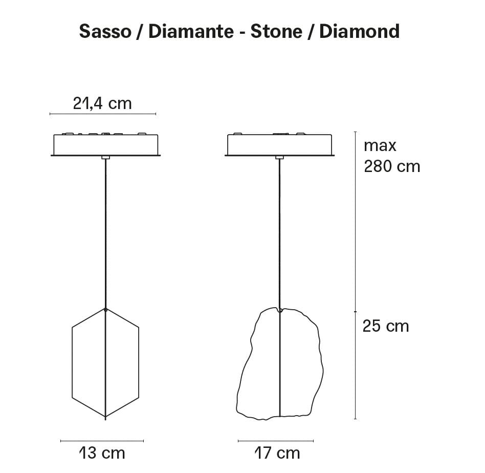Металлический светодиодный подвесной светильник FontanaArte TUTTI ARCH-00037333 - Вид №9
