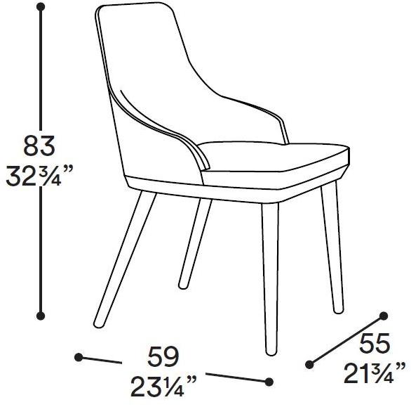 JESSE Кожаное кресло sun-id-1506797 - Вид №2