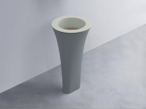 AMLA45-PM+AMPILT-AN+AMCOLT-BR Раковина Amedeo Tondo отдельностоящая cielo Enjoy + Amedeo