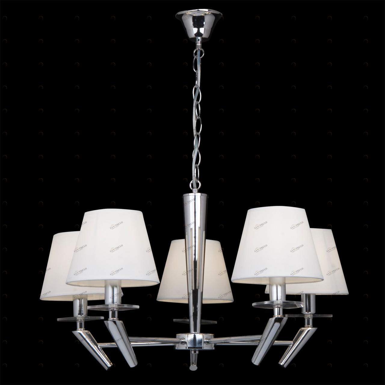 Подвесная люстра Freya Una FR5031PL-05CH FREYA UNA 312787 Белый