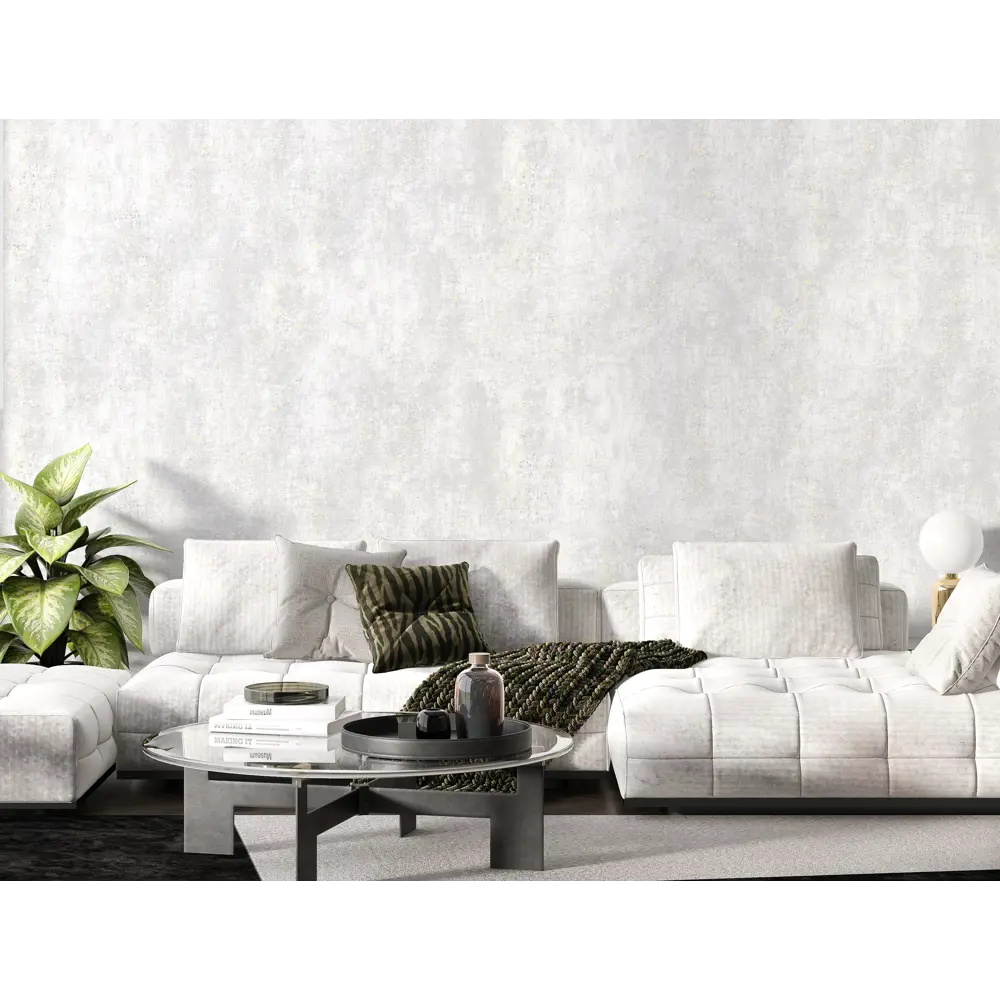 Обои флизелиновые Asc Wallpaper Luxury светло-серые 1.06 м 204522 STLM-2165671 - Вид №4