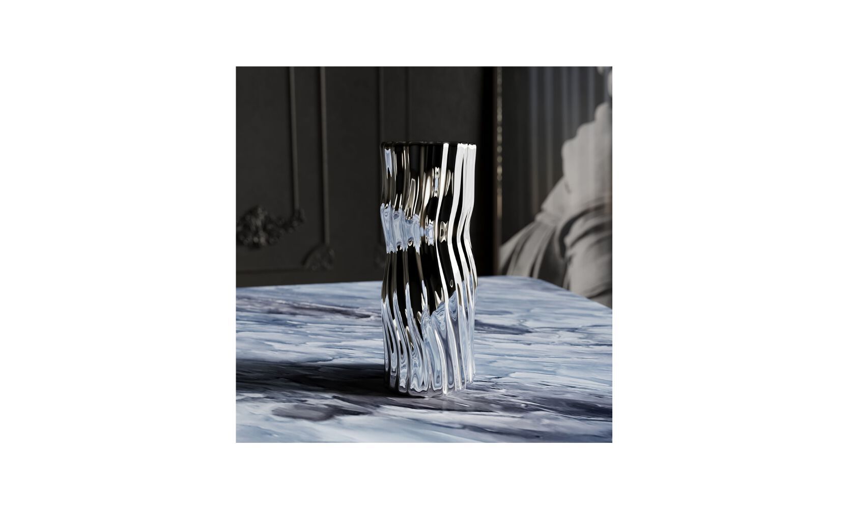 Керамическая круглая ваза GIULIA GRILLO ACQUA ARCH-00086715 - Вид №1