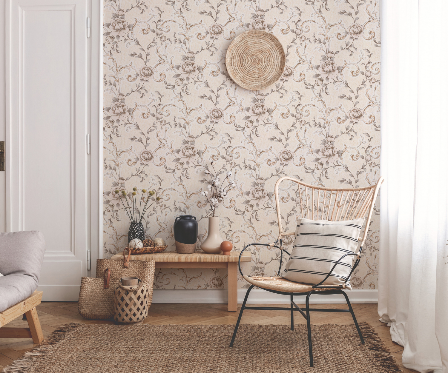 Рулон обоев основа Флизелиновая HC31096-72 Home Color Мин. заказ 6 рулонов HC3109672 - Вид №6