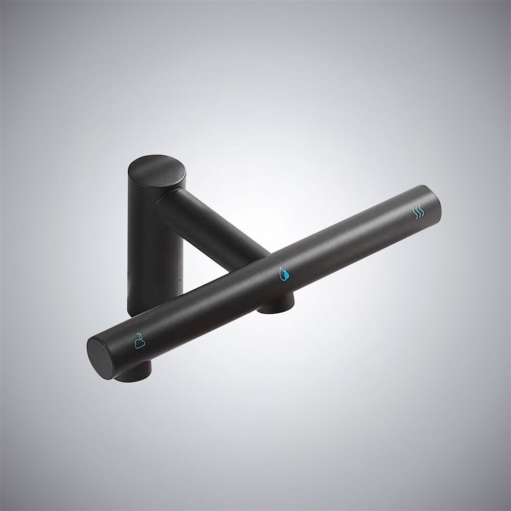 Инфракрасный кран для общественных туалетов с воздушными полотенцами Fontana Showers синий Синий ARCH-00027473 - Вид №4