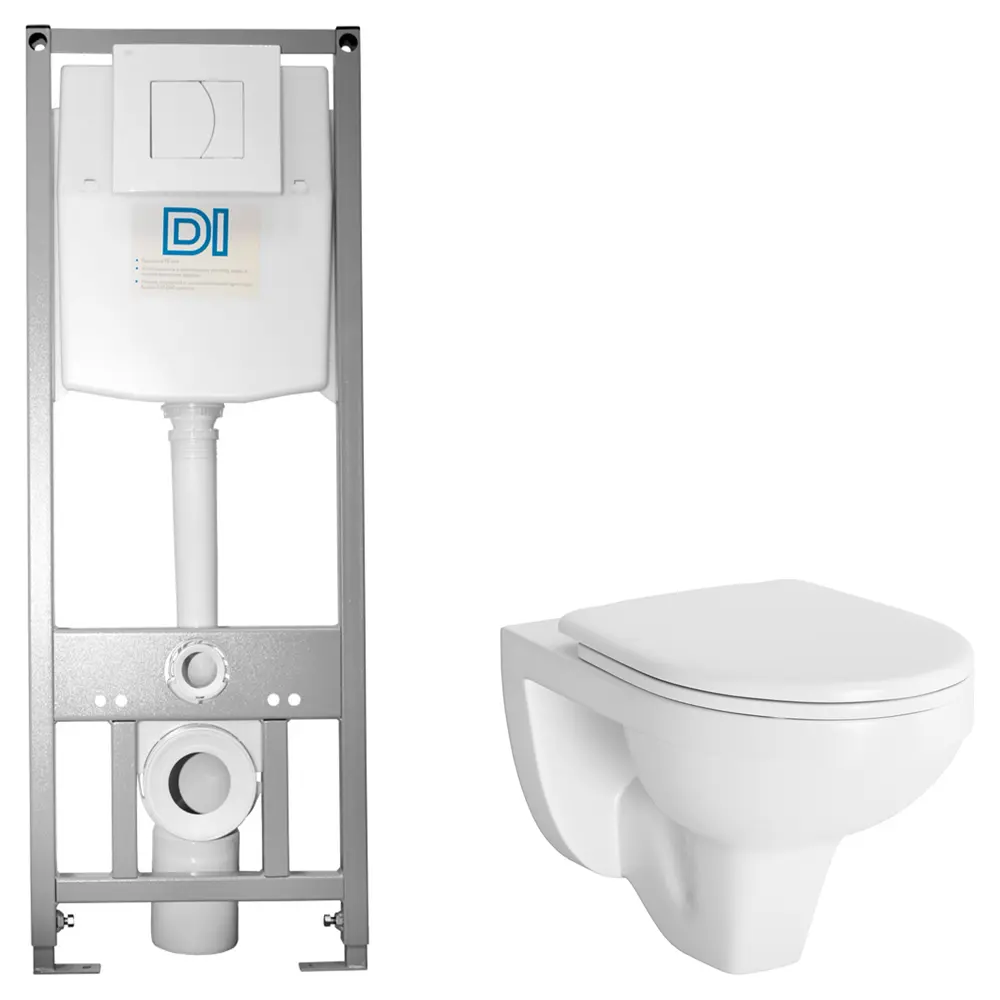 Комплект инсталляции Di с ободковым унитазом Damixa Jupiter STLM-2005109