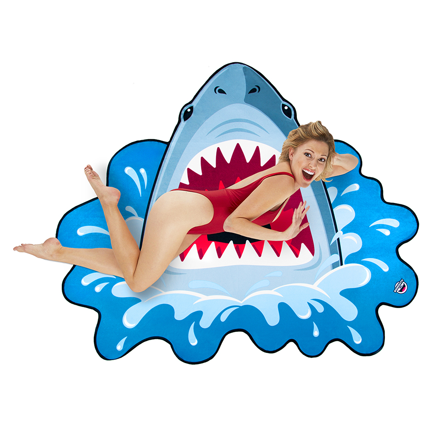 BMBT-0016 Покрывало пляжное , shark BigMouth 