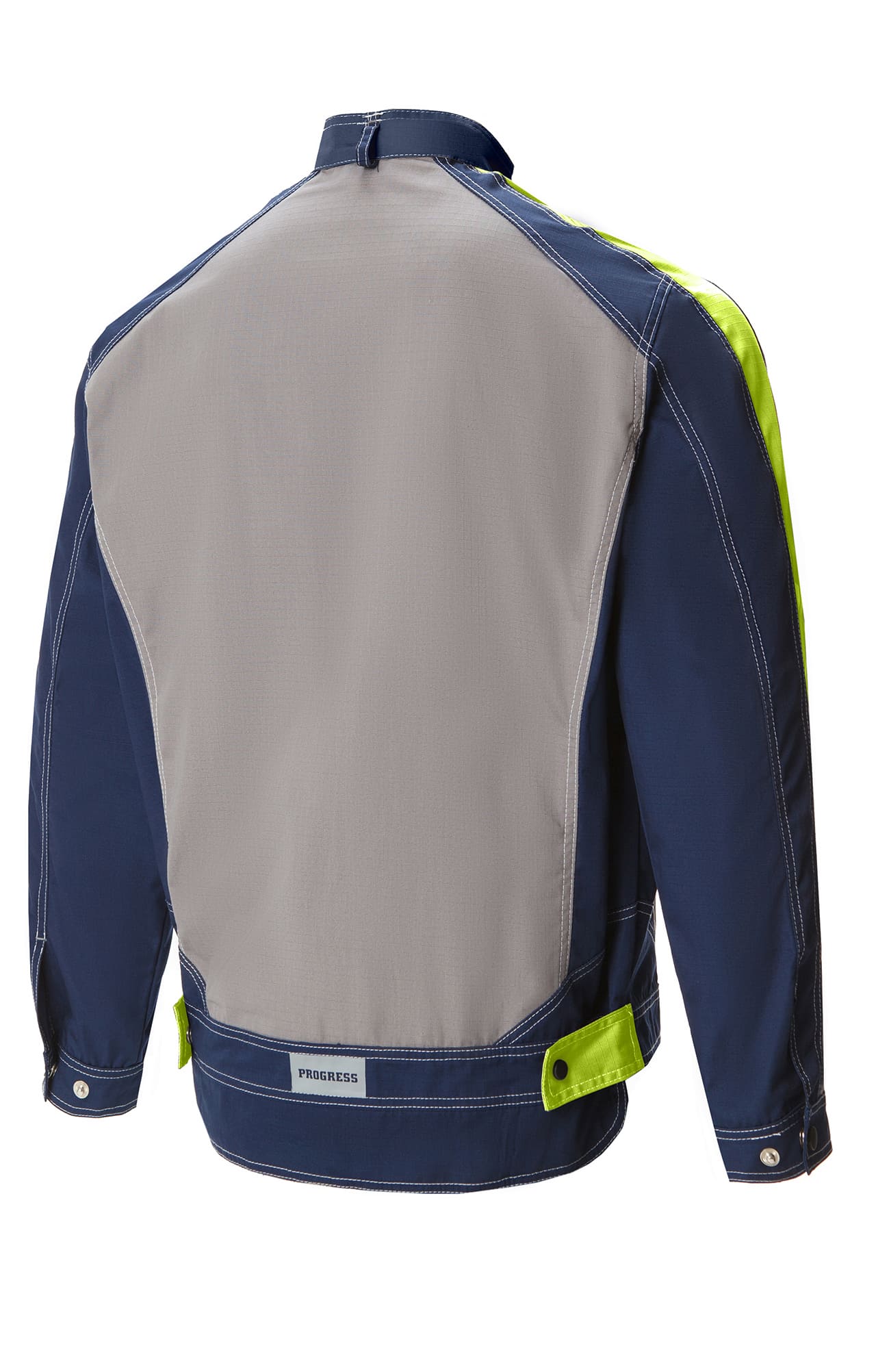 68842 Костюм "Прогресс" темно-синий с серым лимон  Летняя спецодежда  размер 48-50/170-176  - Вид №2