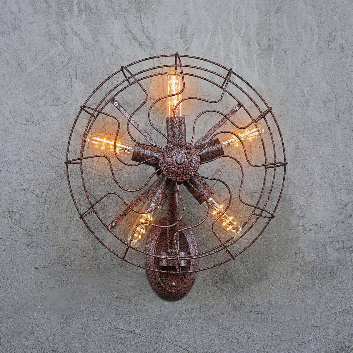 Бра настенное коричневое Blowhole Loft 1836W LOFT IT BLOWHOLE 00-3889051 Коричневый  - Вид №2