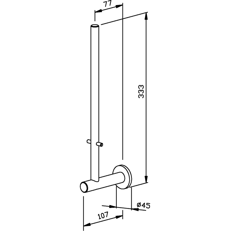 702225 Тройной держатель рулона туалетной бумаги AC225-3 WAGNER_EWAR A-LINE Wagner Ewar  - Вид №1