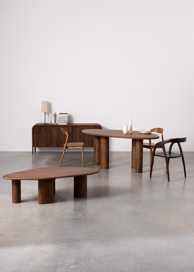 Журнальный столик из манго BIZZOTTO Sanat ARCH-00106281 - Вид №1