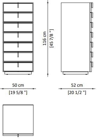 Paolo Castelli Лакированный комод из мдф и воловьей кожи Fine sun-id-1397979 - Вид №14