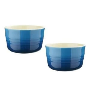 Набор рамекинов Le Creuset, каменная керамика, 2 шт., голубой