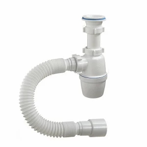 Сифон 1 1/2 40  с гиб.тр.(пл.вып.) А-7001 (О) А-7001