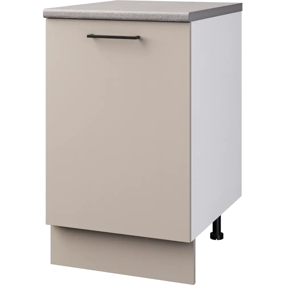 Напольный шкаф Орель 50x85x60 см ЛДСП цвет бежевый Santreyd STLM-2191449 - Вид №2
