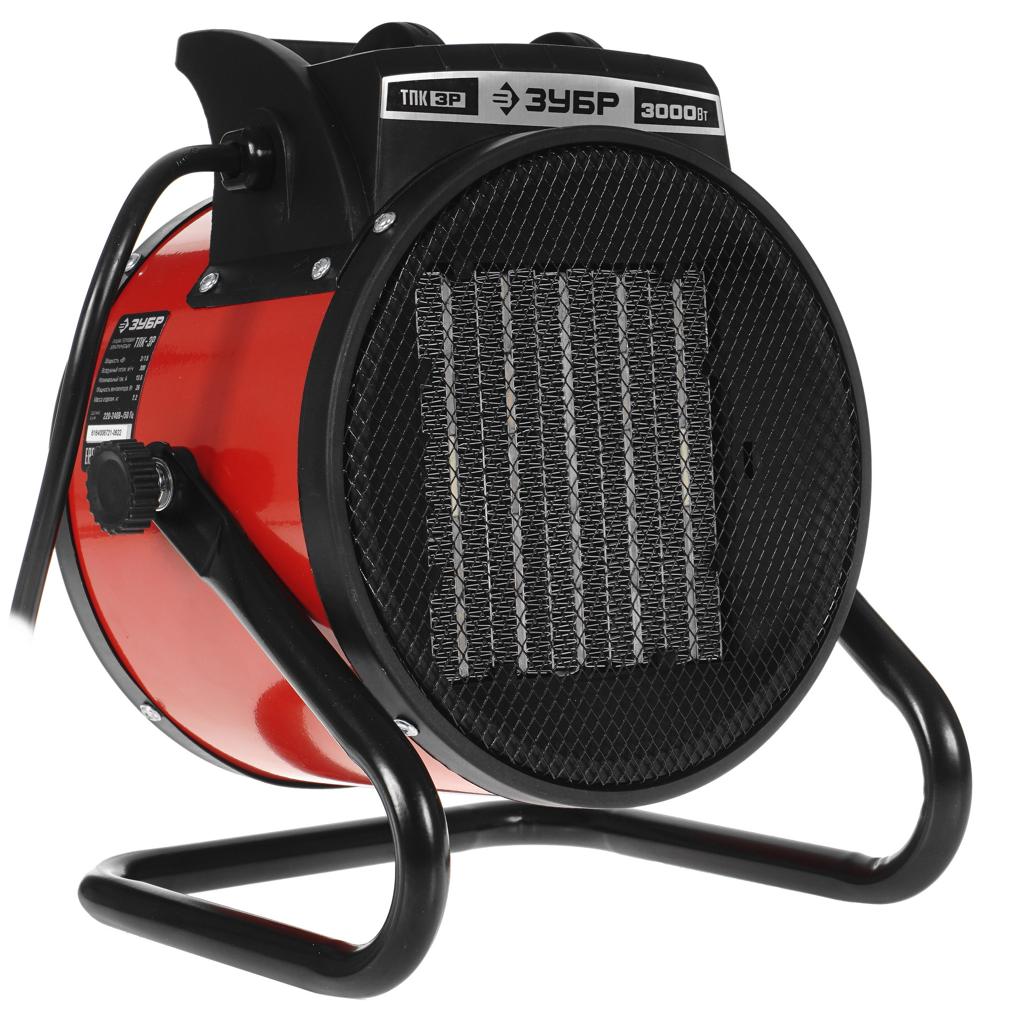 5057231 Тепловая пушка электрическая ЗУБР ТПК-3Р STDN-0046812