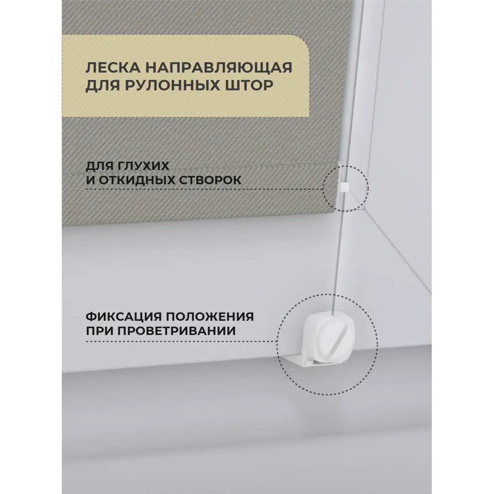 Леска направляющая для рулонной шторы 85486381 STLM-2205932 Santreyd 