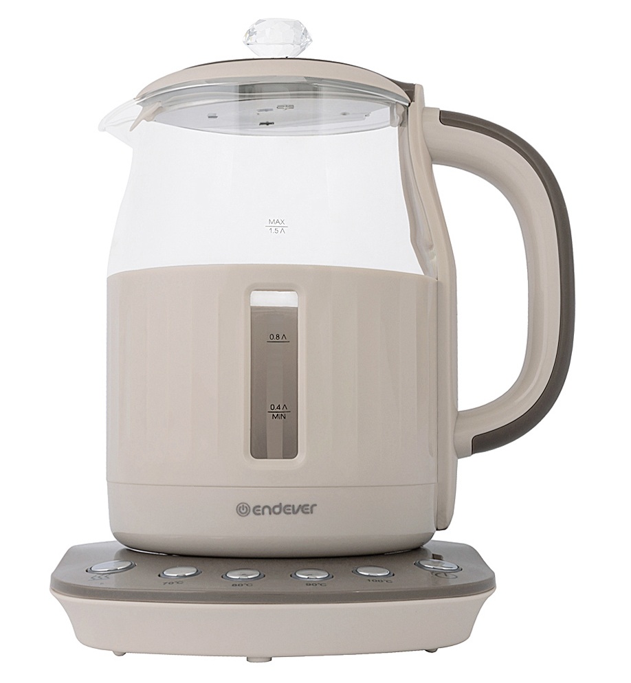 5365518 Электрочайник Endever Skyline KR-365G бежевый STDN-0126598