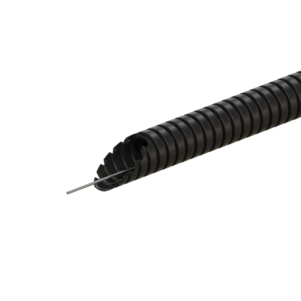 Гофрированная труба ЭКОПЛАСТ для электропроводки D16 мм с протяжкой 10056040 STLM-1109869