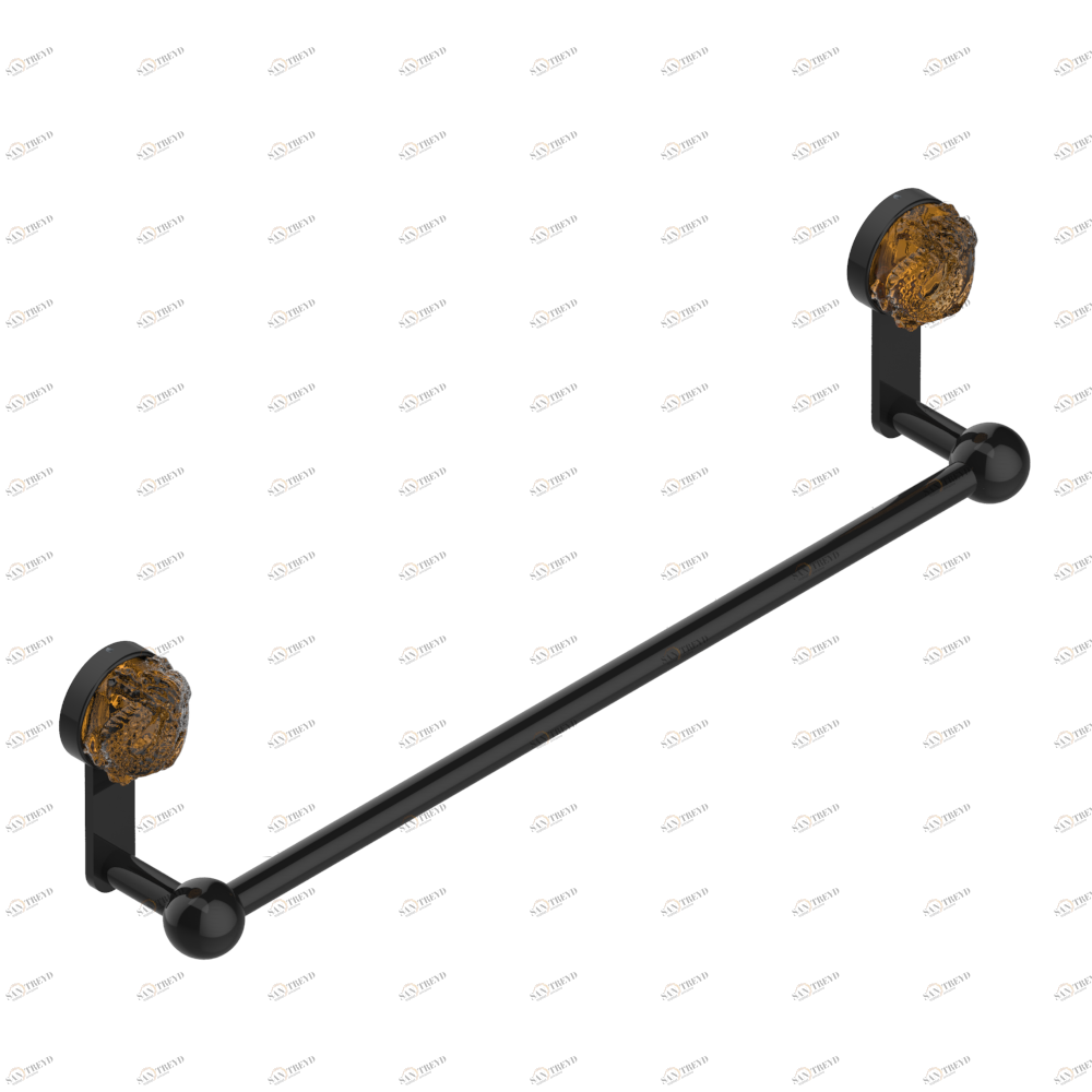 U5D-514/45 Полотенцедержатель одинарный - фиксированная рейка 45 см Thg-paris Sun Dragon Покрытие PVD бронза U5D-514/45 CAT.F