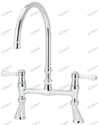 rvb Смеситель для кухни мостовой на два отверстия 1935 limoges 1935.--.19