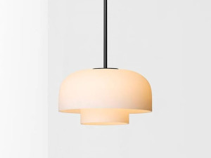 Стеклянный подвесной светильник