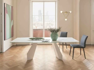 Bonaldo Прямоугольный керамический стол Origami