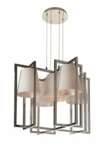 Люстра Hurricane хром 5 плафонов хром 50024 RVASTLEY ДИЗАЙНЕРСКИЕ, PUSHA 061633 Хром