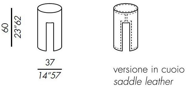 Meridiani Низкий круглый деревянный журнальный столик Gong sun-id-1429053 - Вид №10