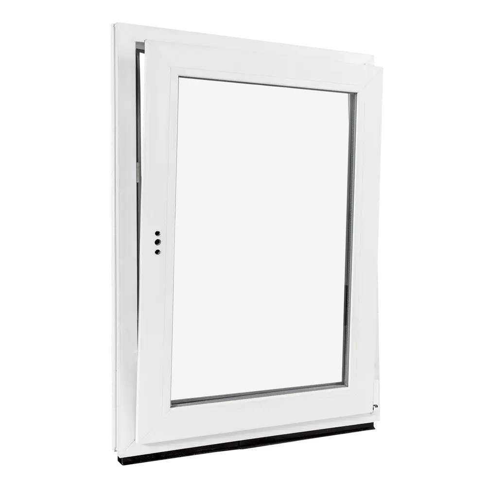 Окно пластиковое ПВХ Deceuninck одностворчатое 1000x700 мм (ВxШ) правое двуxкамерный стеклопакет белый/белый STLM-2033145 - Вид №2