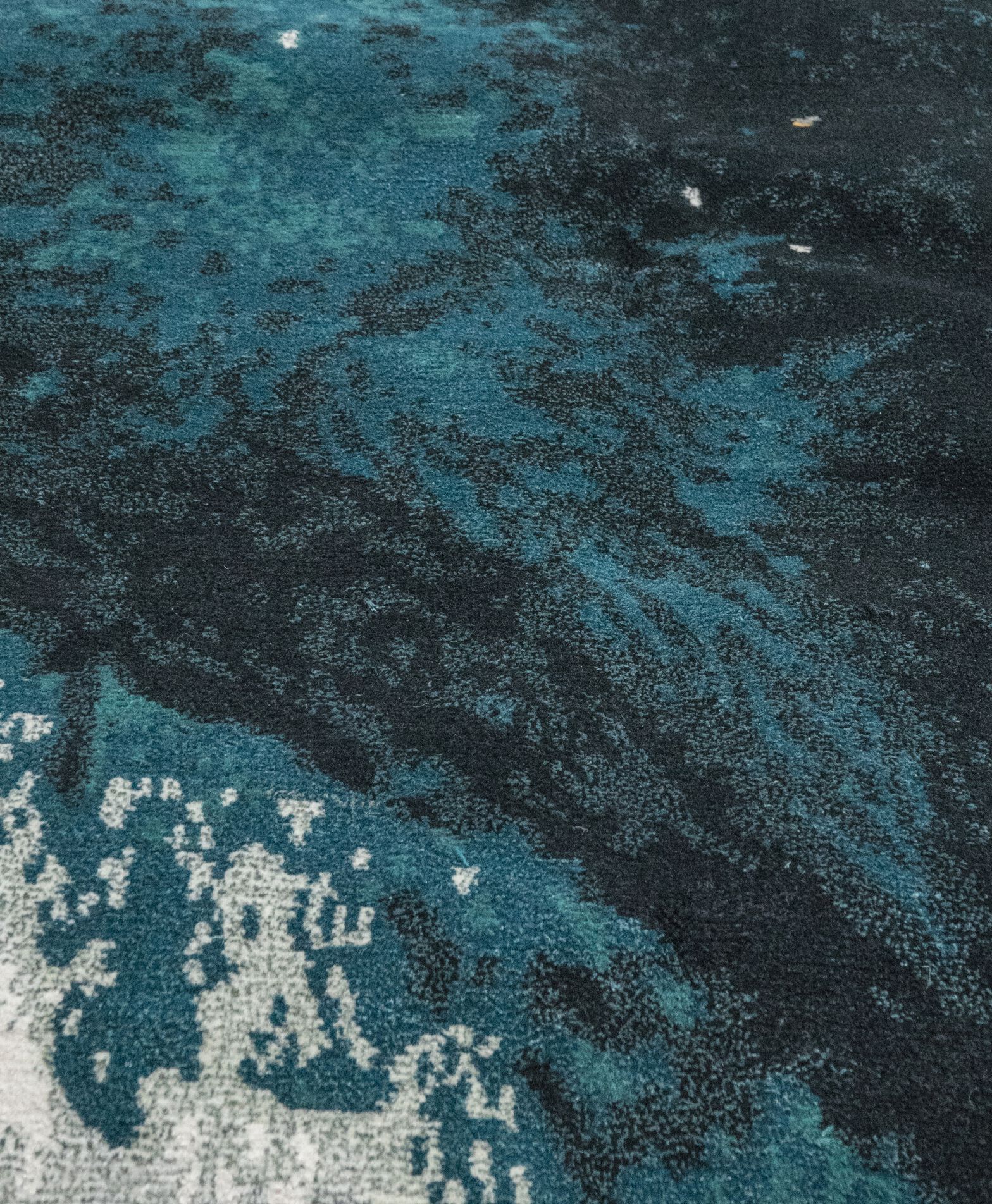 Прямоугольный ковер ручной работы из шерсти и шелка Tapis Rouge Koi Pond ARCH-00060879 - Вид №7