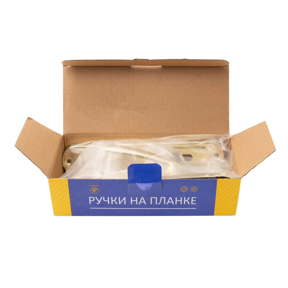 Дверная ручка Vanger на планке для входных дверей с золотым покрытием 83577648 STLM-0042007 - Вид №4