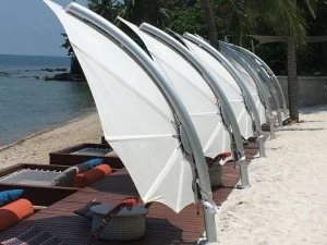 Umbrosa Регулируемый зонтик с боковой стойкой Icarus