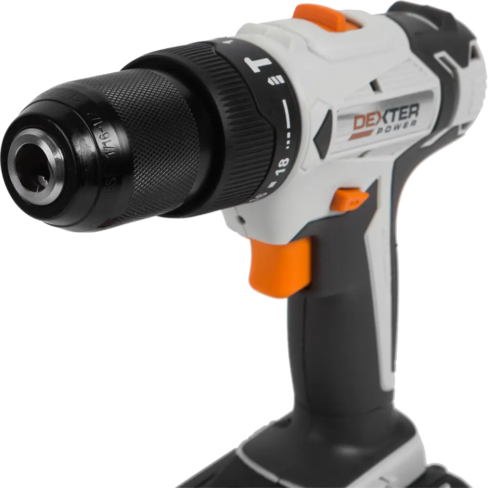 Дрель-шуруповерт ударная аккумуляторная Dexter Power CDI219LD.Q, 18 В Li-Ion 2 Ач 82047626 STLM-2120600  - Вид №3