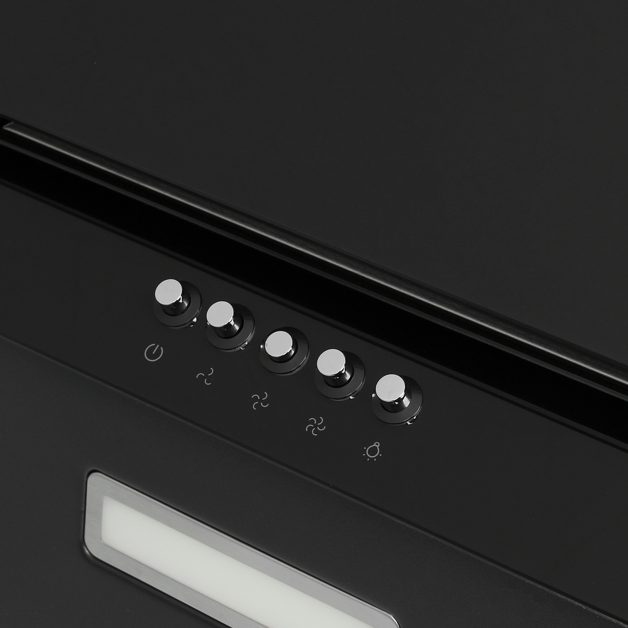 5410058 Вытяжка наклонная DEXP YC50B черный/черный STDN-0079377 - Вид №5